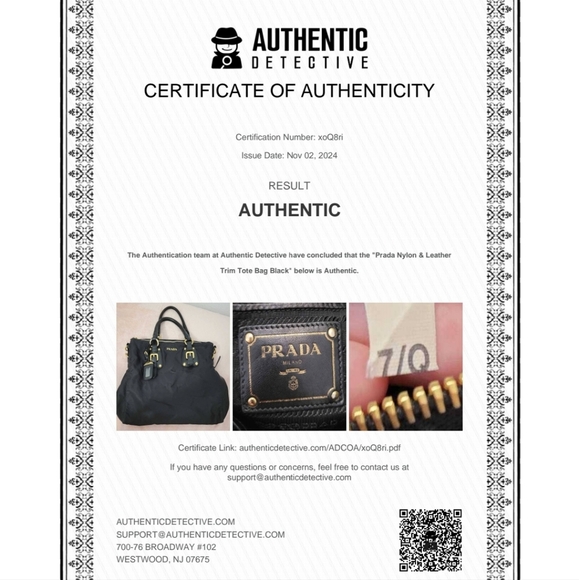 Prada Tessuto Nylon Jacquard Logo Tote Black - Picture 10 of 16